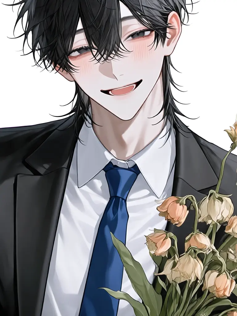 ranwakun_0819의 枯れた11本の青い薔薇にキスをした