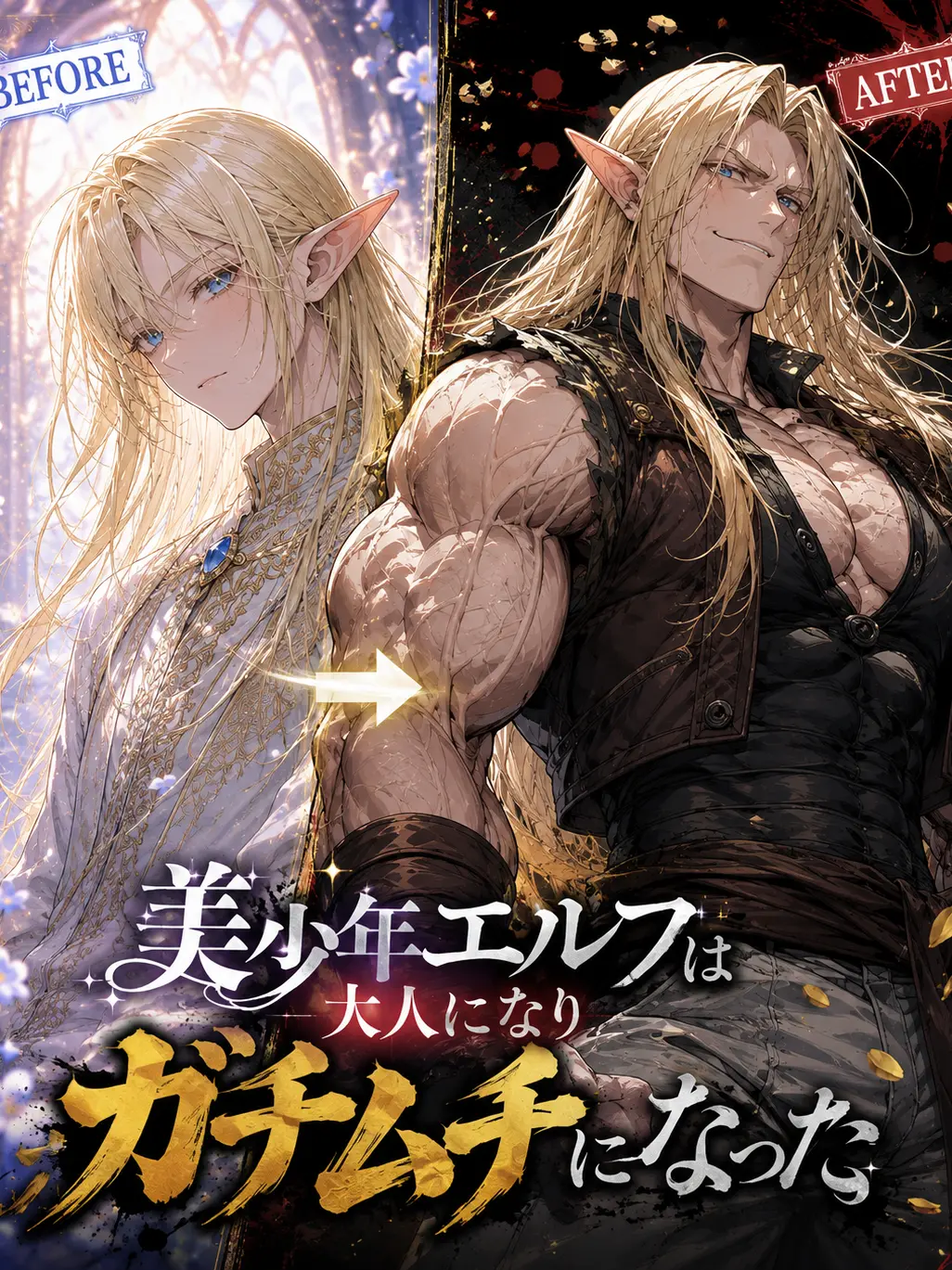 GoodFranc9843의 美少年エルフは大人になりガチムチになった