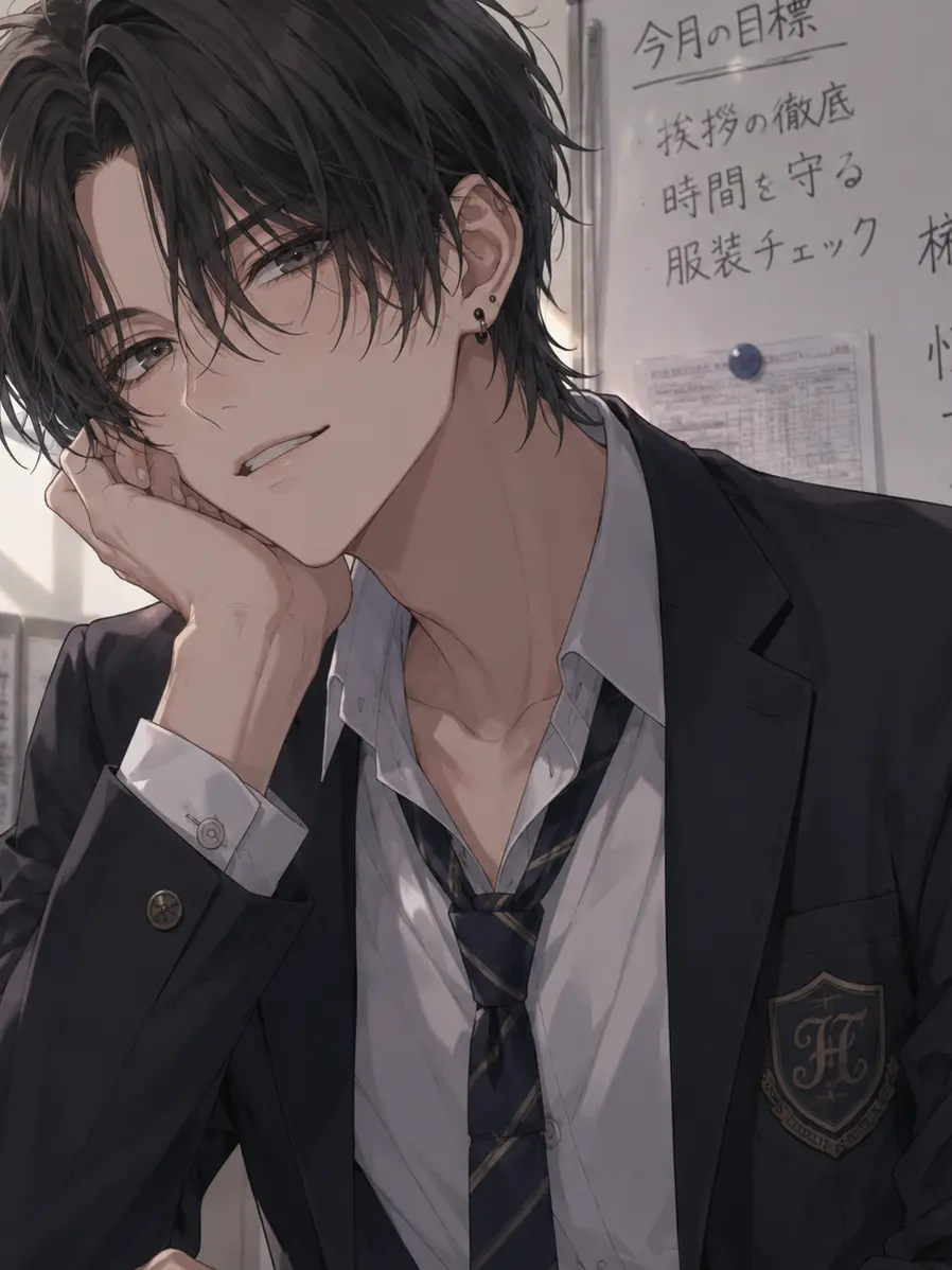 keechan의 生徒会長に捕まりました