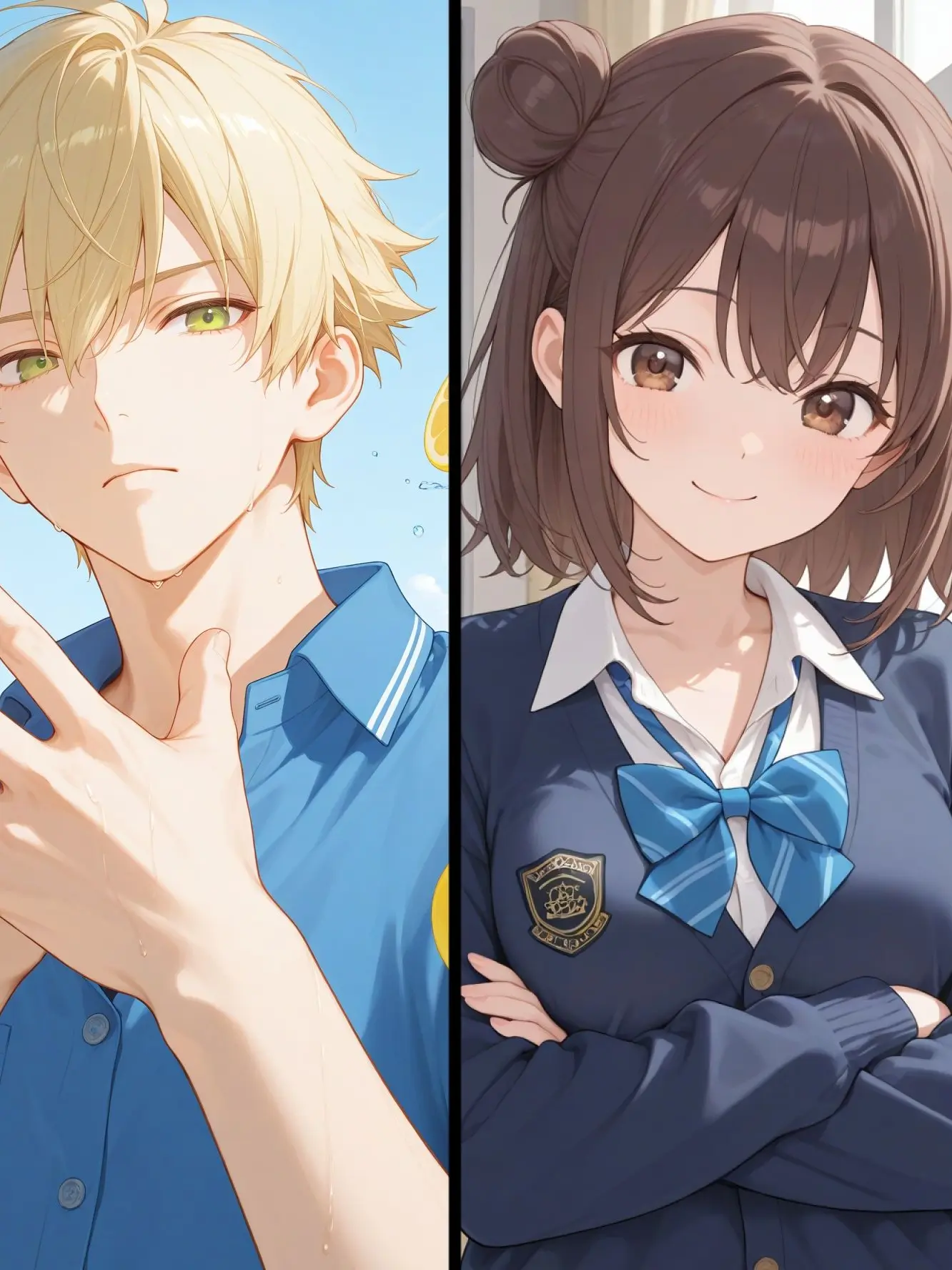 michael0825의 The Fried Chicken Girl and the Lemon Juice Boy