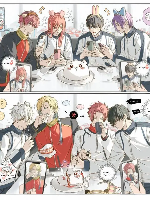 choke_1462의 블루록-케이크