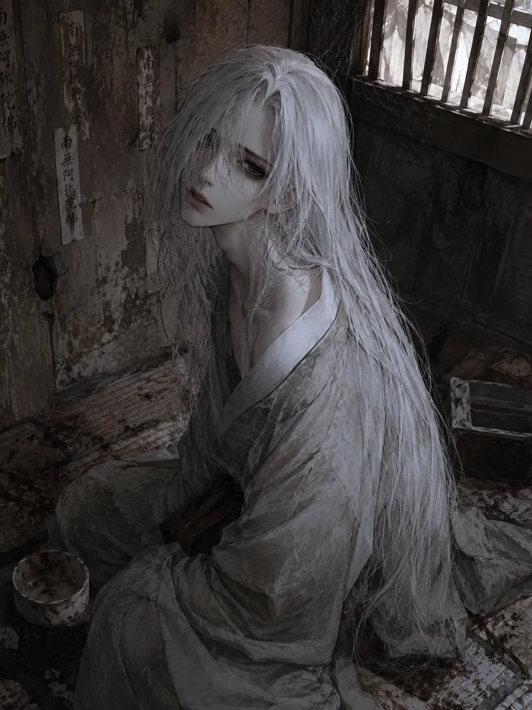 naru_kanure의 座敷牢の男