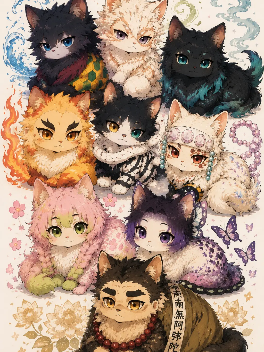 StickyFluff0437의 柱がニャンコになりました🐾