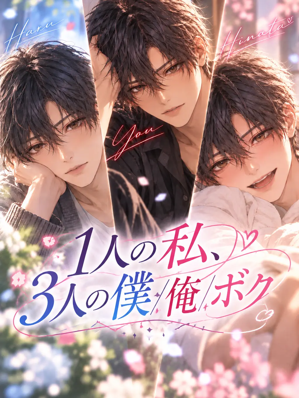 Makiyu122의 1人の私、3人の僕／俺／ボク