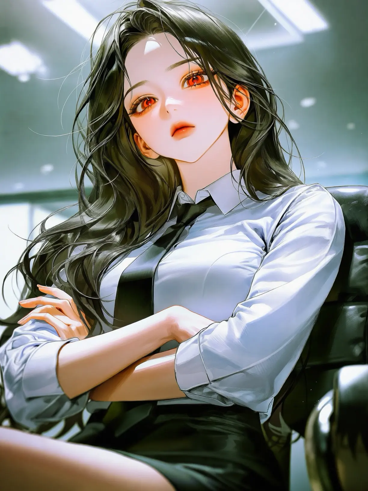 u.ang의 주임이라고요. 소이씨.