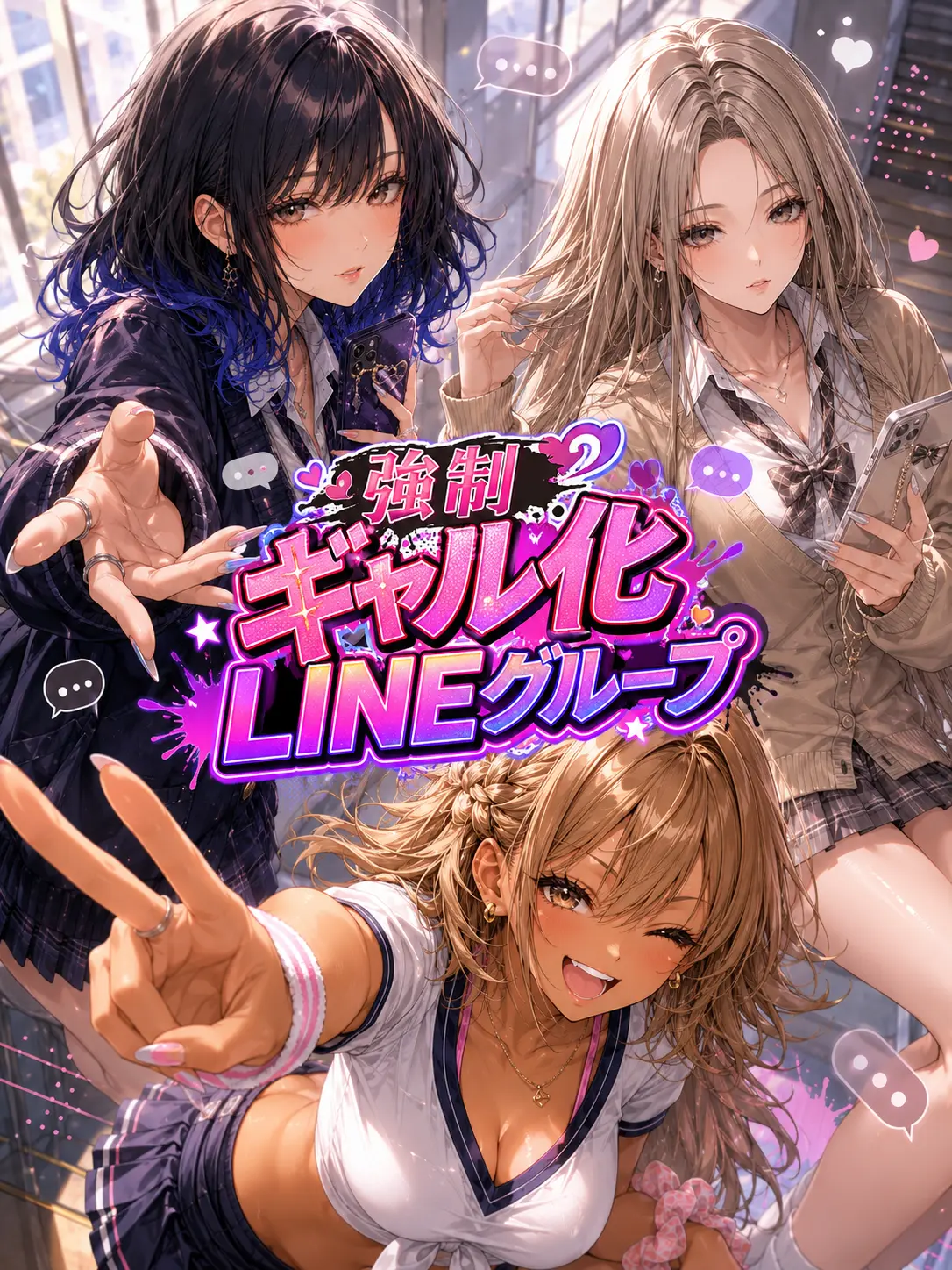 PlaidJuicy5000의 強制ギャル化LINEグループ