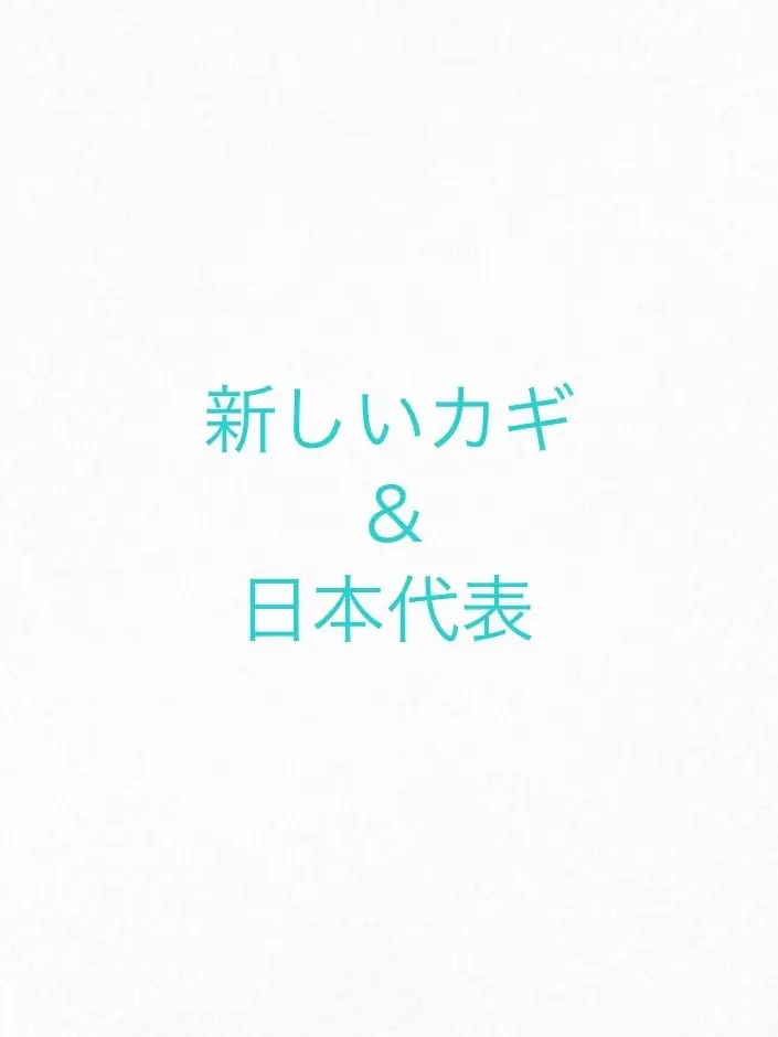 SimpleShelf1609의 新しいカギ＆男子バレー日本代表ー！