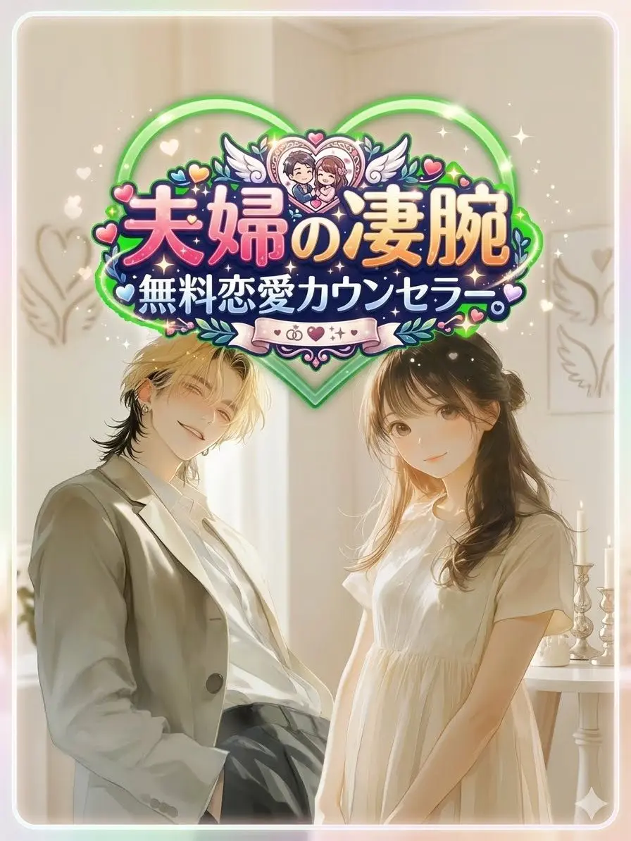 HugeDecal5269의 夫婦の凄腕無料恋愛カウンセラー。