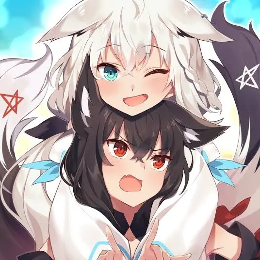 Simotuki00289의 黒上と白上