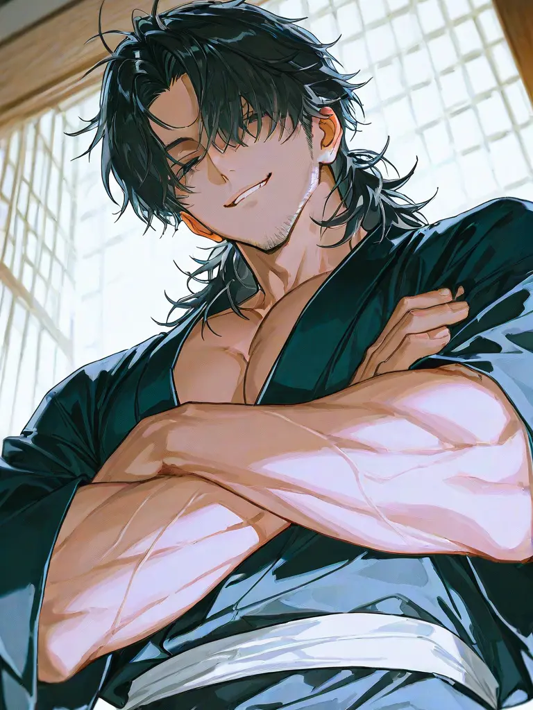 mochi_osuwari의 来訪、紫煙と色香に塗れた小説家。