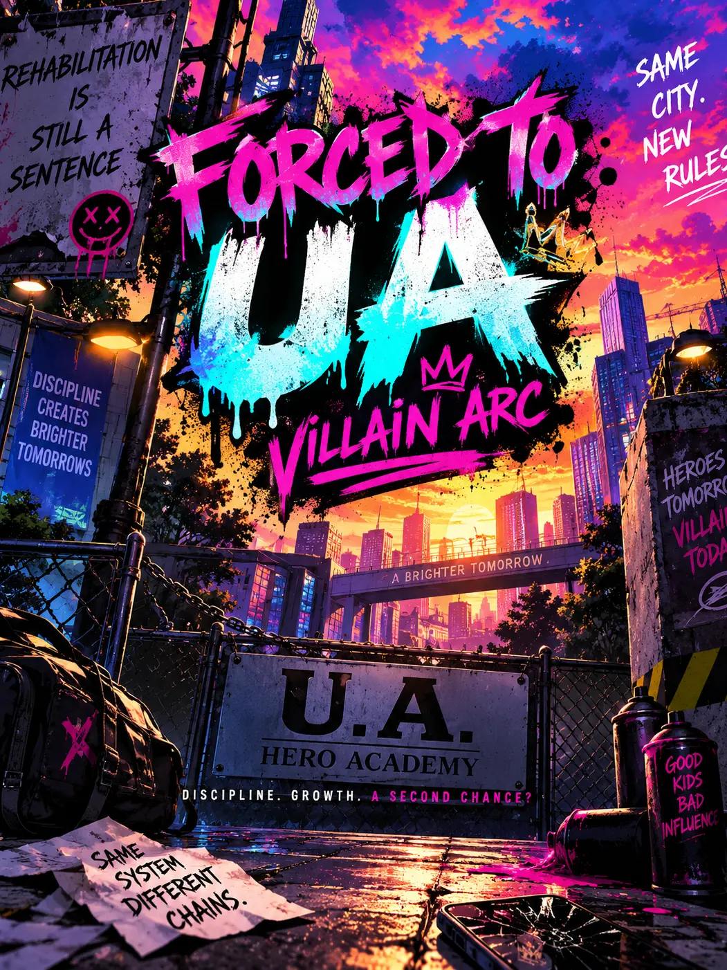 RemiVal의 Forced to U.A.: Villain Arc