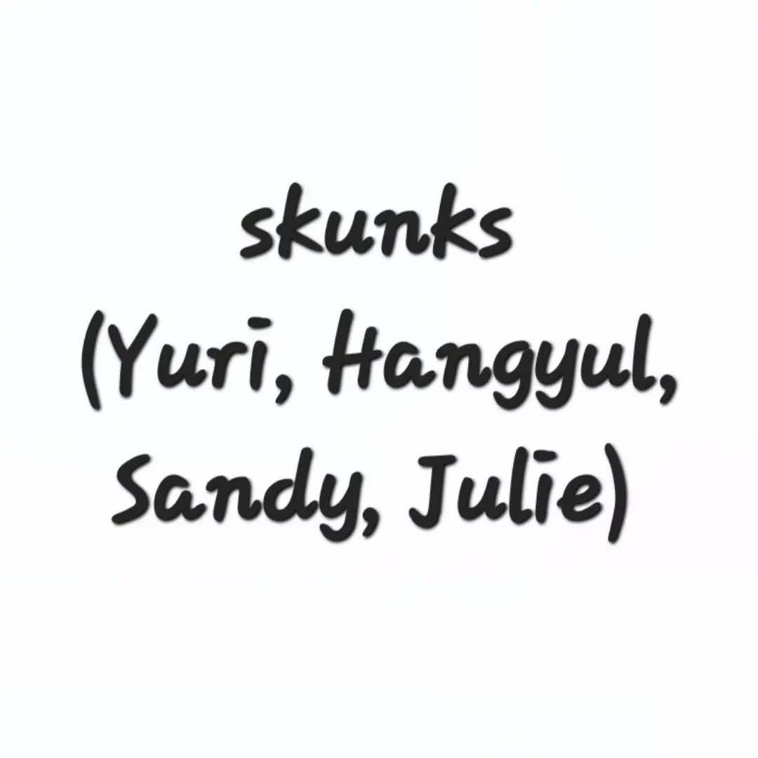 Fart_skunk_furry의 스컹크들 키우기