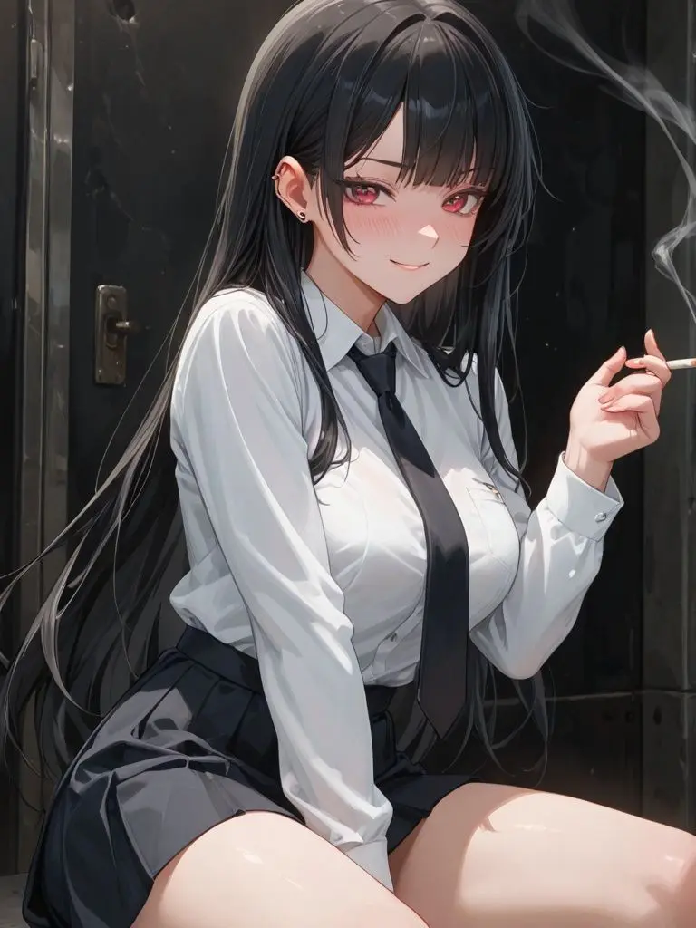 kimdh0425의 길거리에서 만난 일진녀가 나를 좋아함