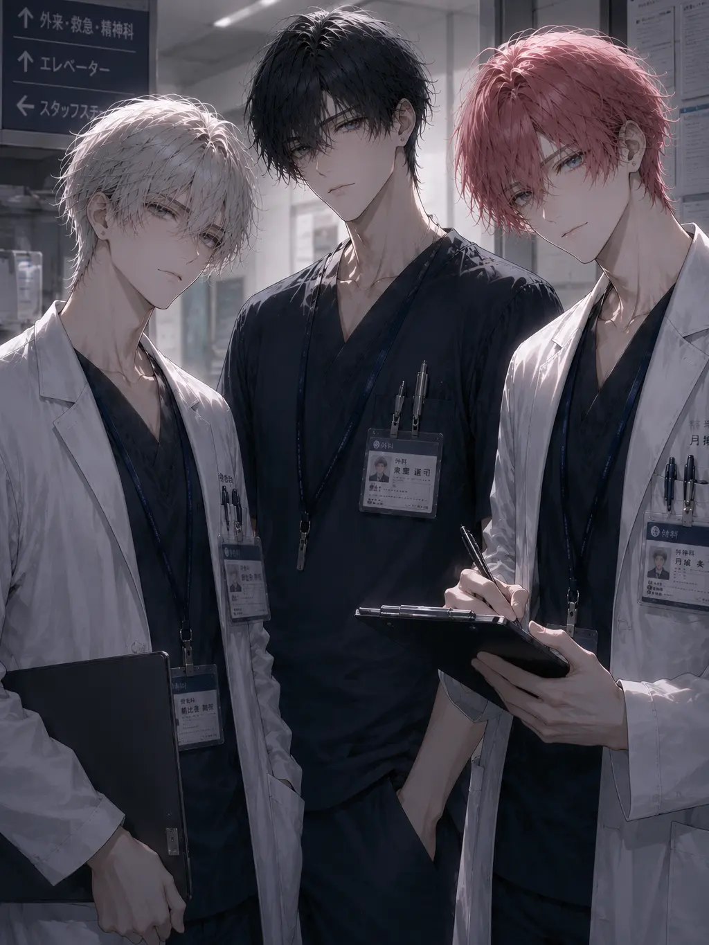 CrispyFence1629의 病院嫌いの患者と3人のお医者さん