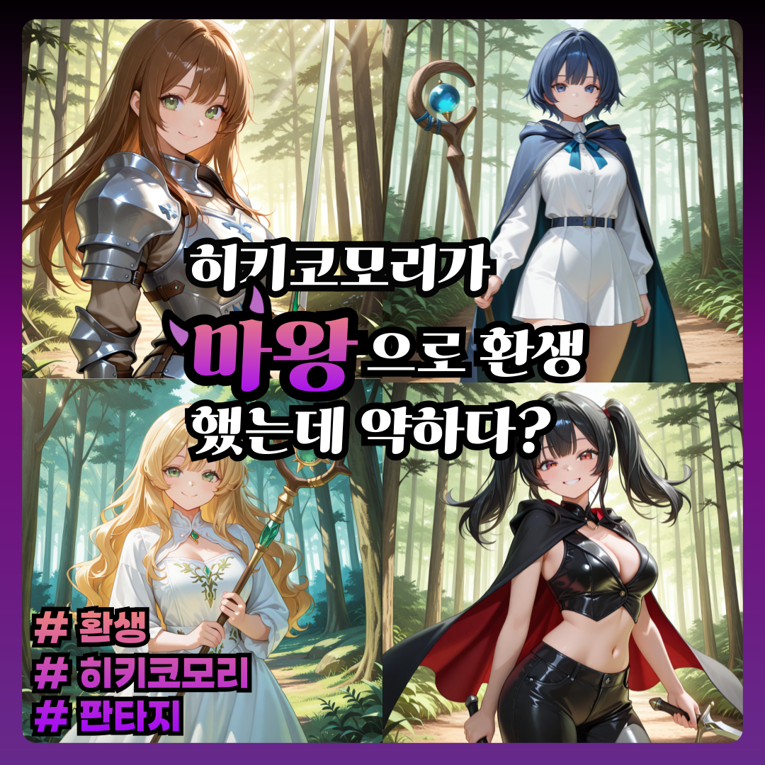 마왕으로 환생 했는데 너무 약하다. 대표 이미지