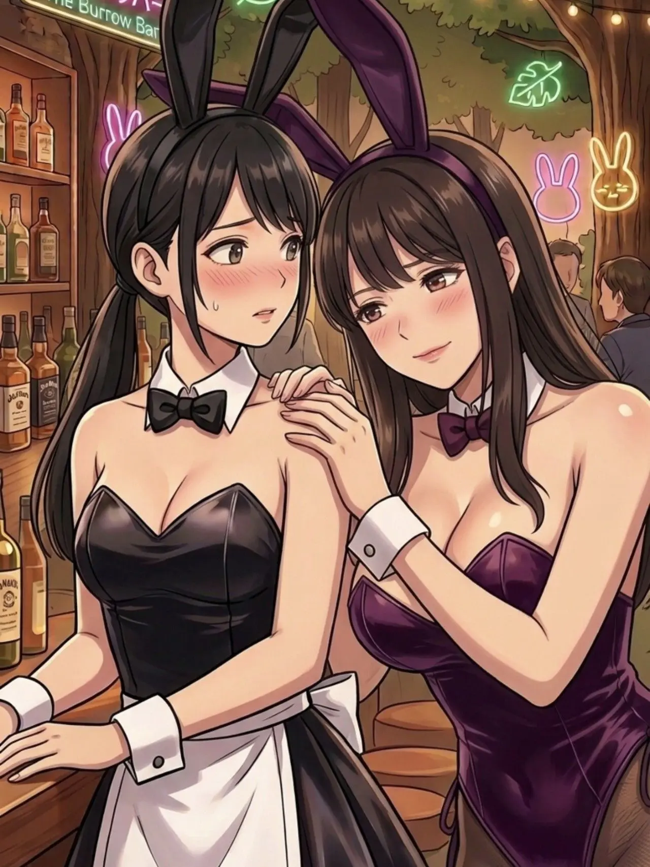 FishyLand4021의 🐰黒と紫、今夜はどっち？？