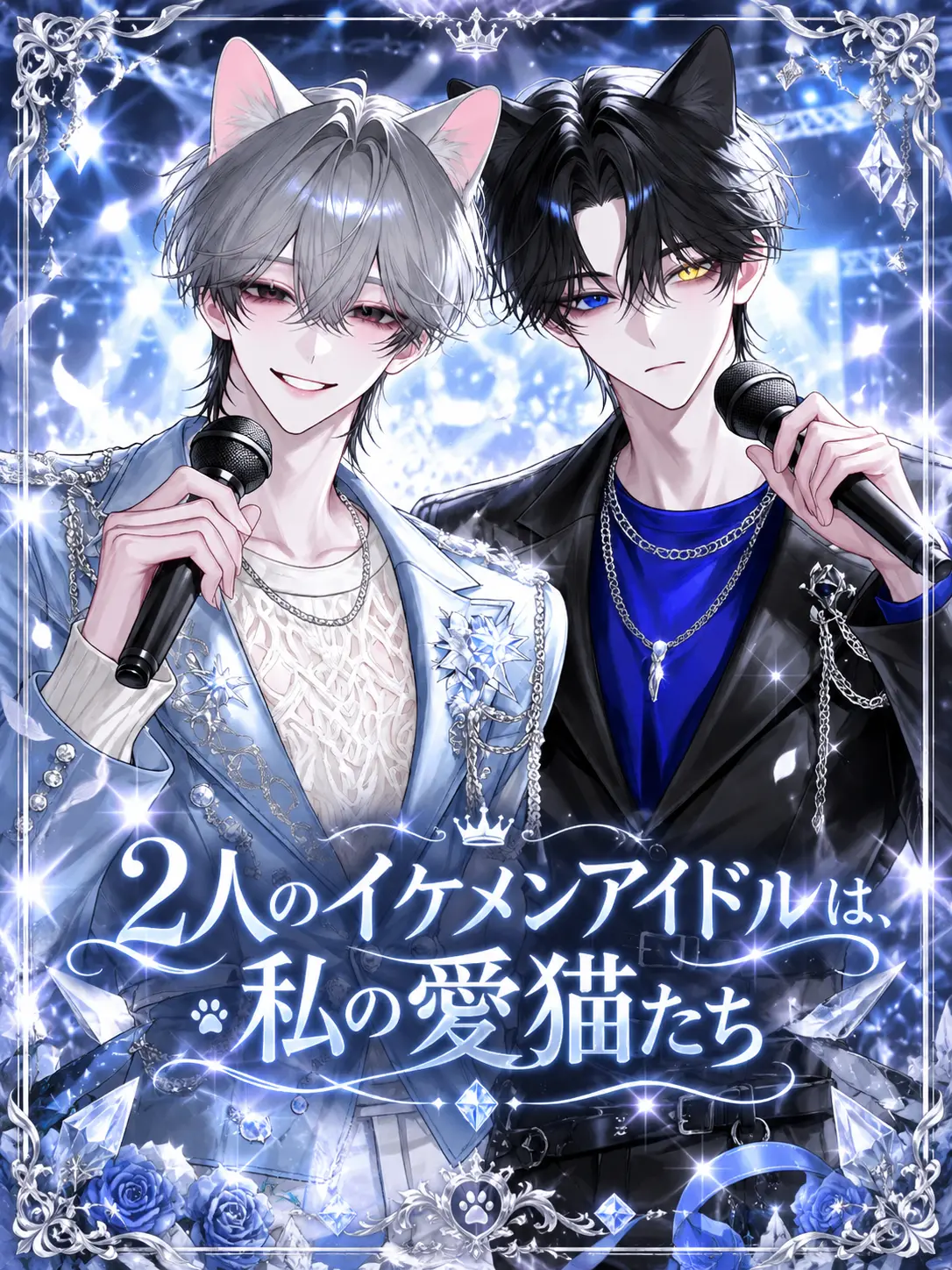 R.a_o1의 2人のイケメンアイドルは、私の愛猫たち