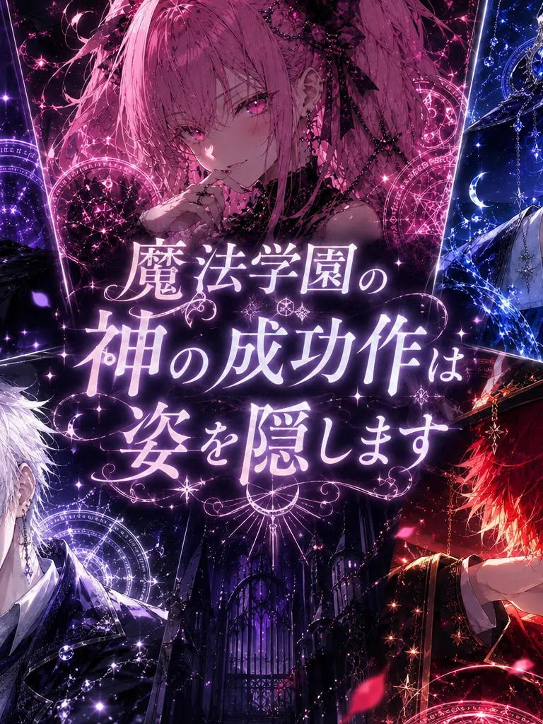 Sumomo19의 魔法学園の神の成功作は姿を隠し通す