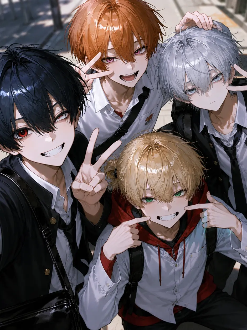 zuuuuu의 ナンパ師(？)4人組☀️