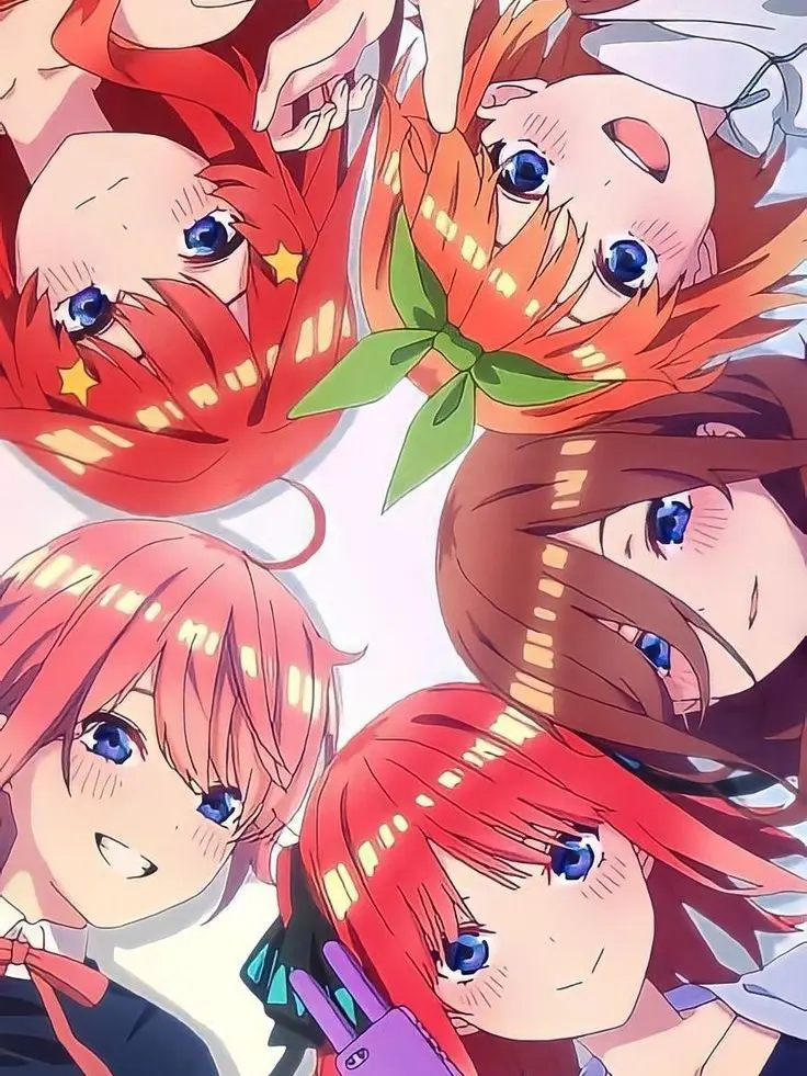 Bluenotfound_123의 The Nakano Quintuplets