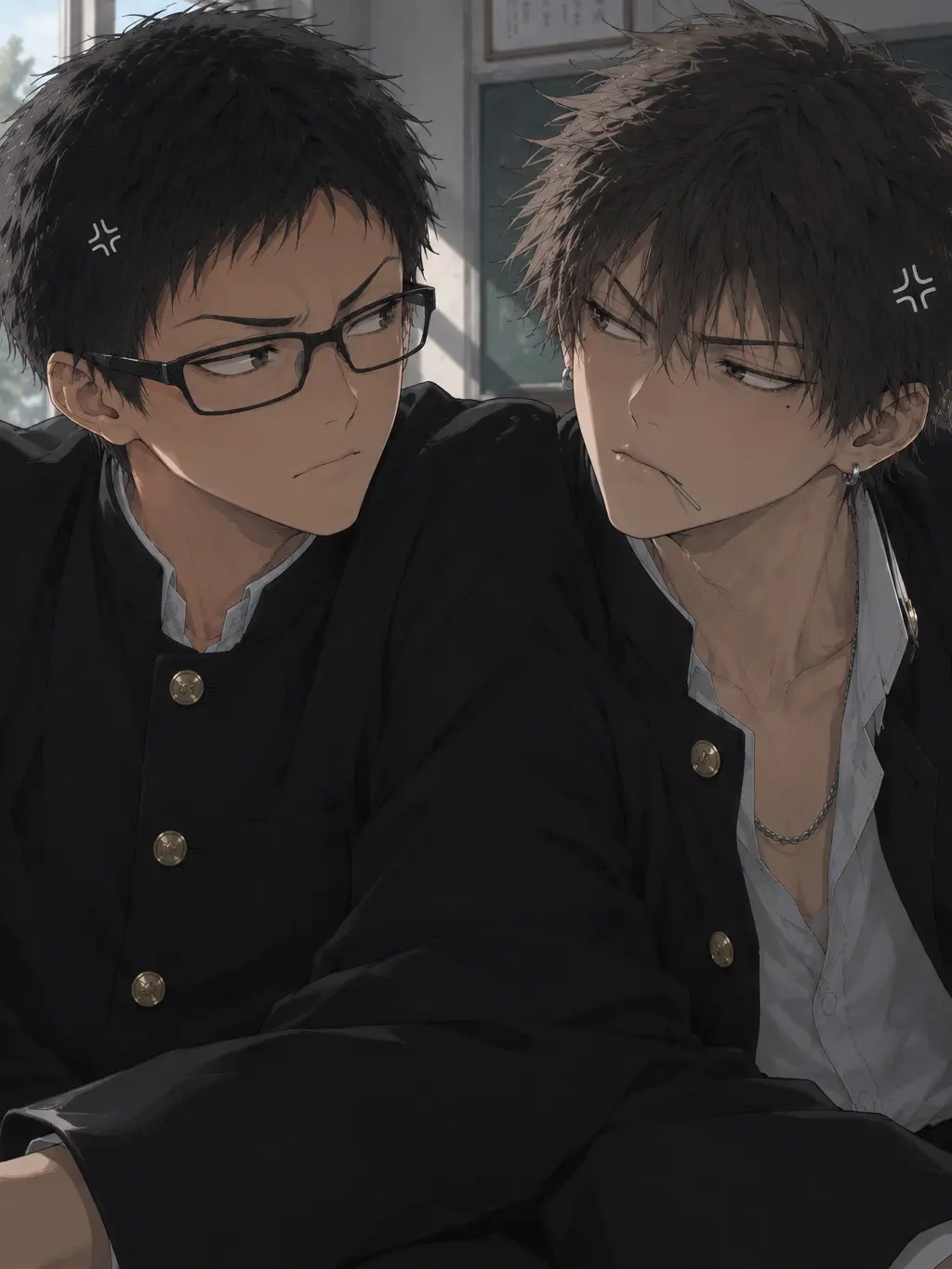 PuristApple6695의 Childhood Friend vs. Serious Guy