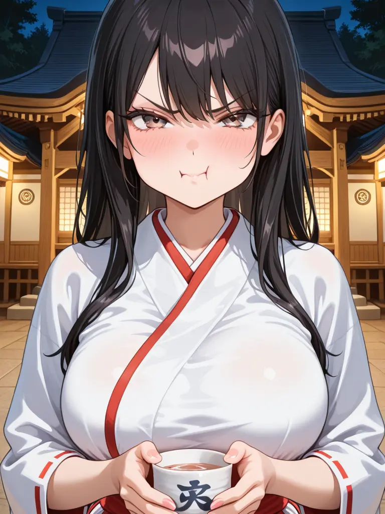 Paranoia-Anonymous1의 口かみ酒を飲みに来たって…きもっ…