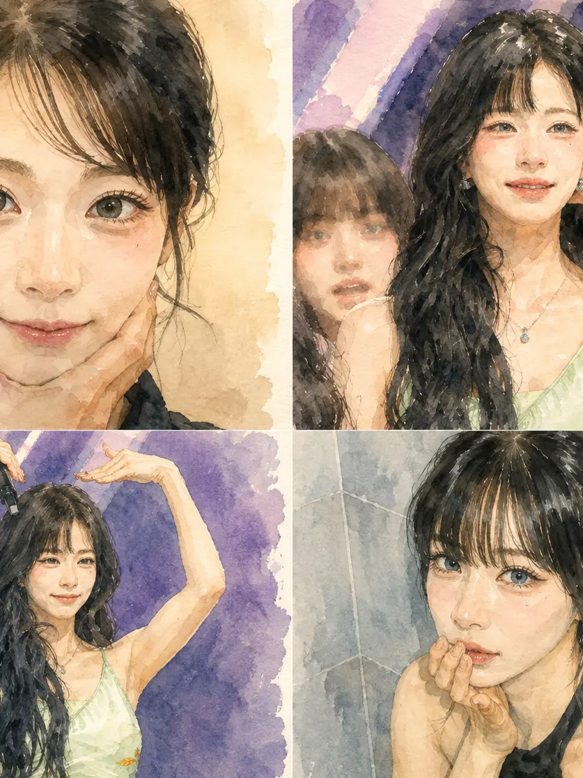 Fromis_9zzang의 아빠바라기 이채영 키우기