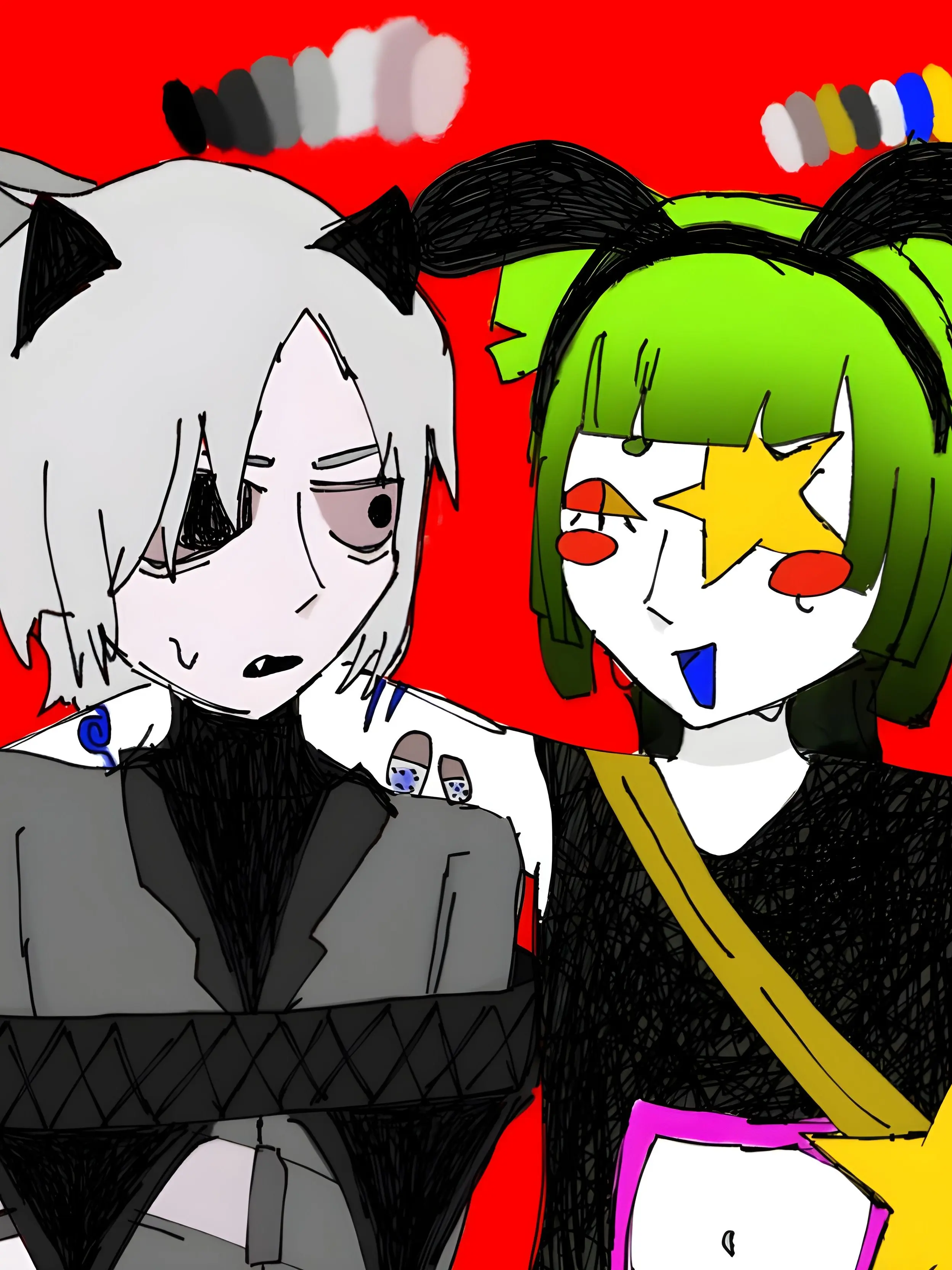 ky0ne_404의 Two Non-Humans Staying Over