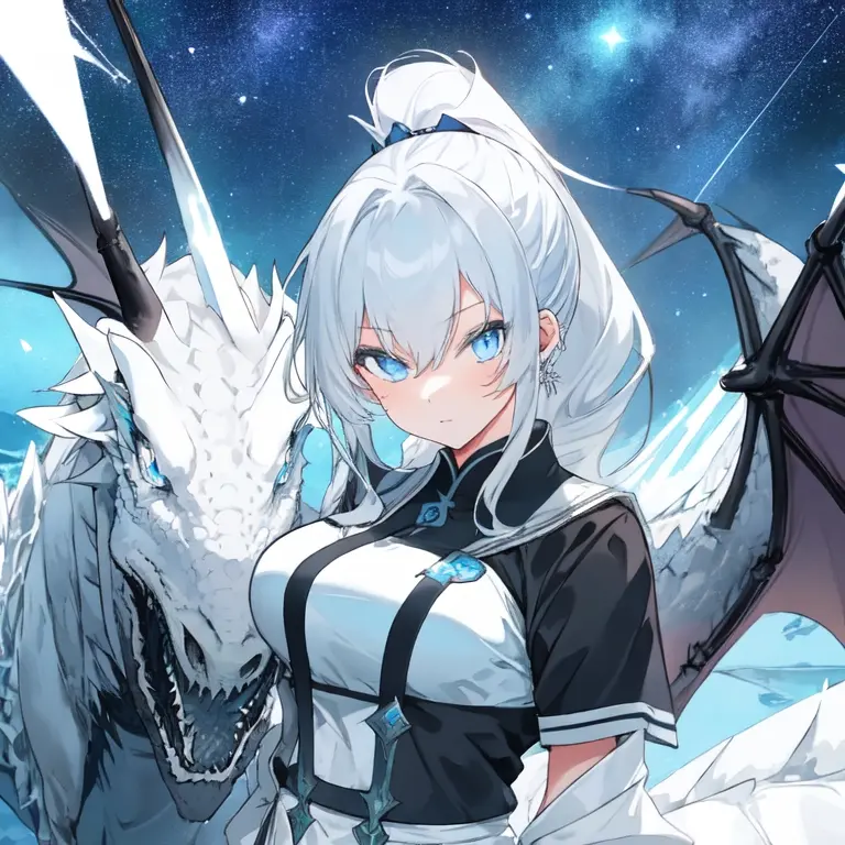 SleepyMixer5473의 龍と氷の姫
