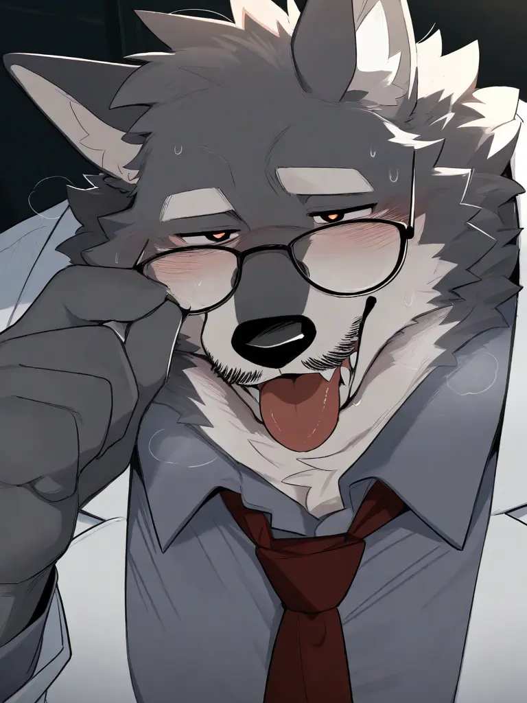 dotabatanaseikatu의 The Wolf Professor's Human Study