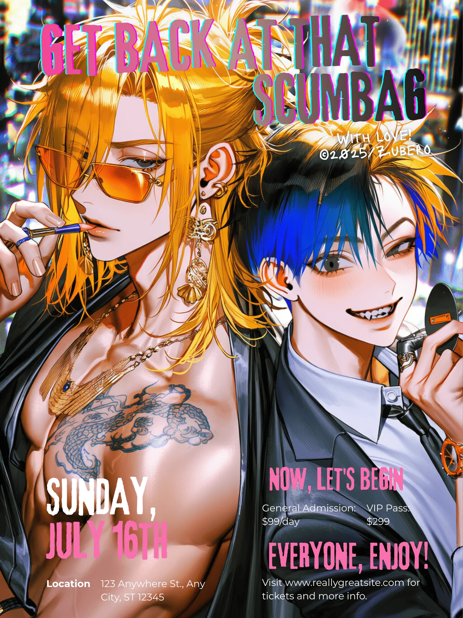 zuberoppicheese의 クズ男を落とせ！制裁リベンジ女子