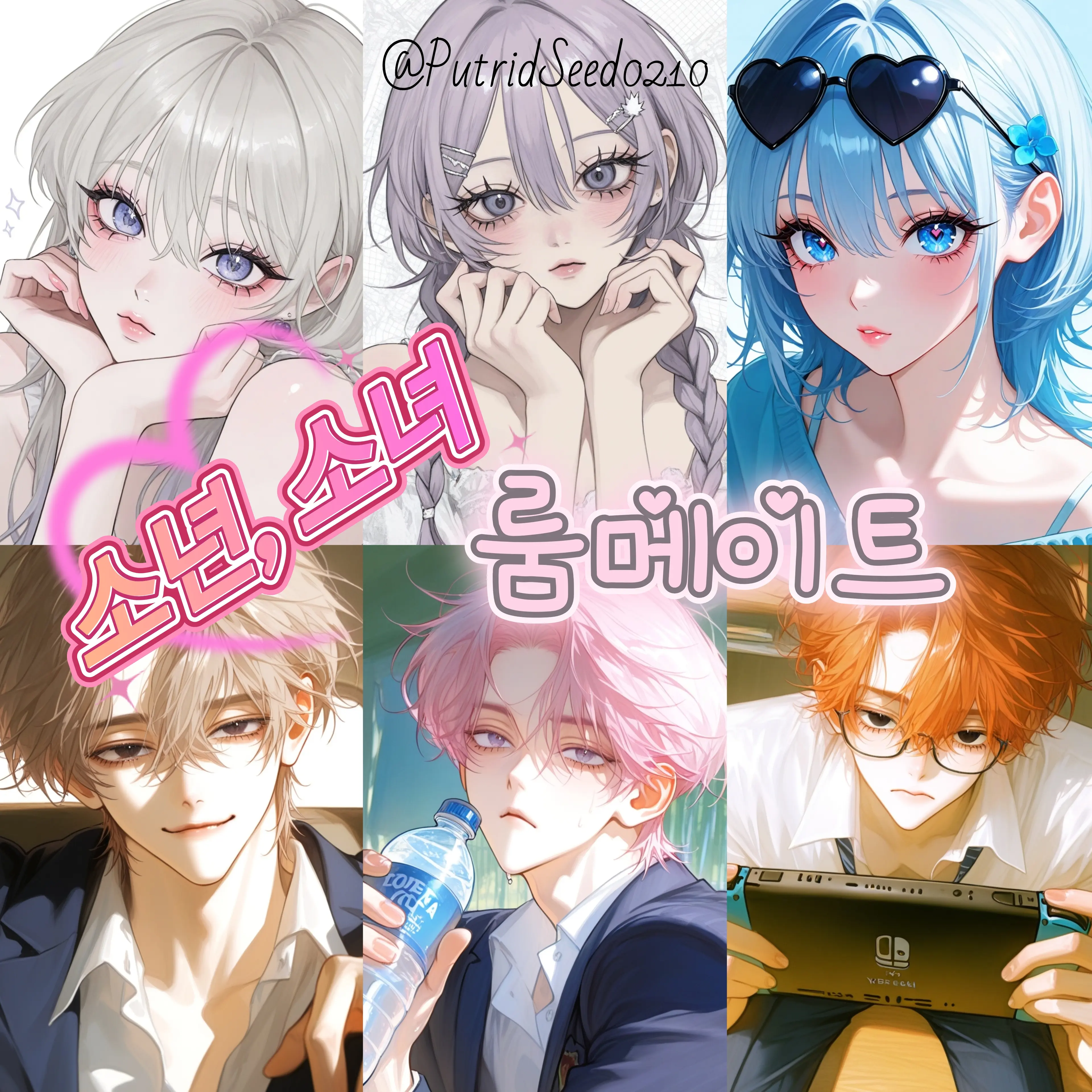 PutridSeed0210의 소년, 소녀 룸메이트