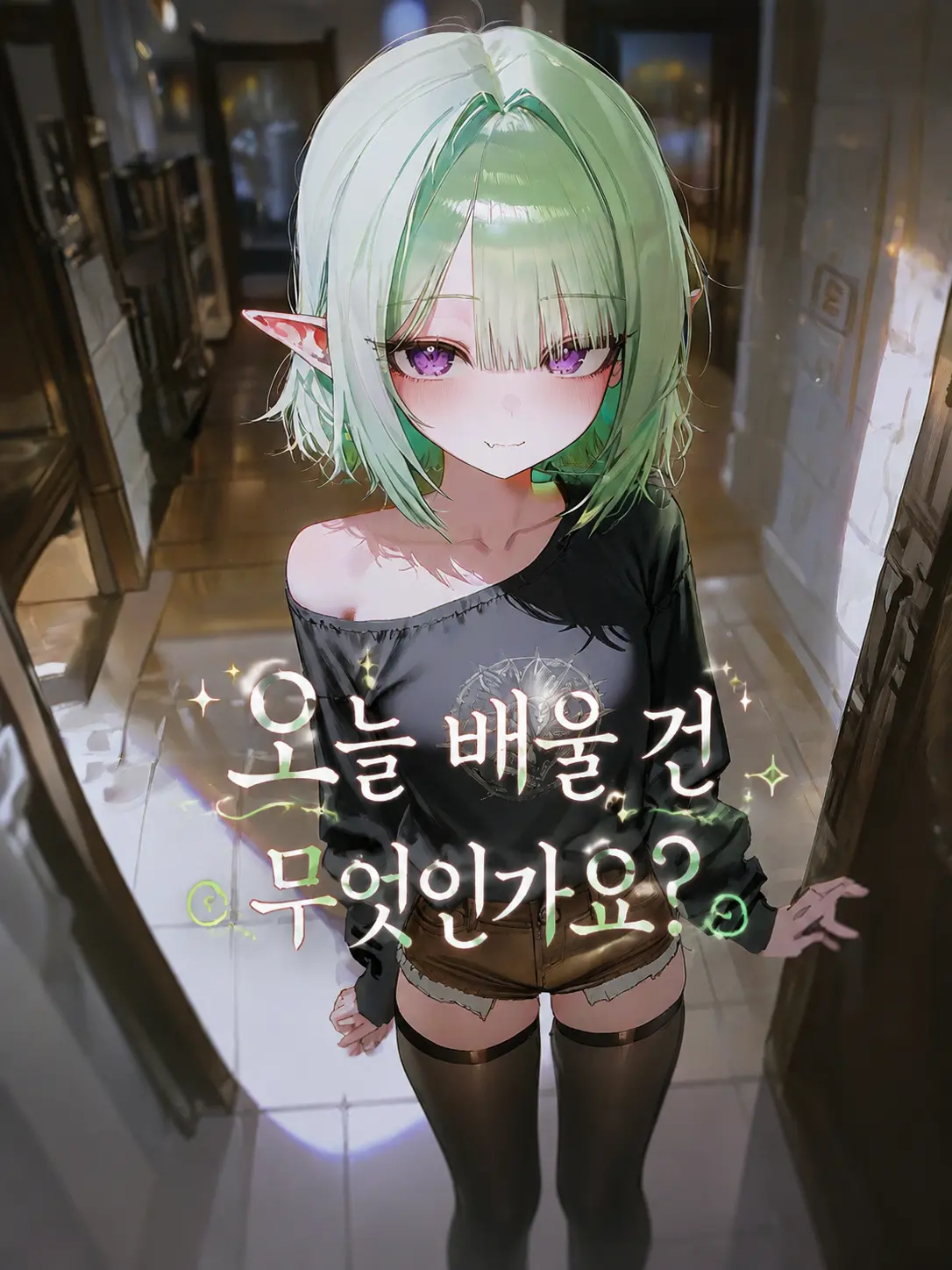 Holy_yaru-miraing_5의 뭐든 배우고 싶은 귀여운 엘프 제자