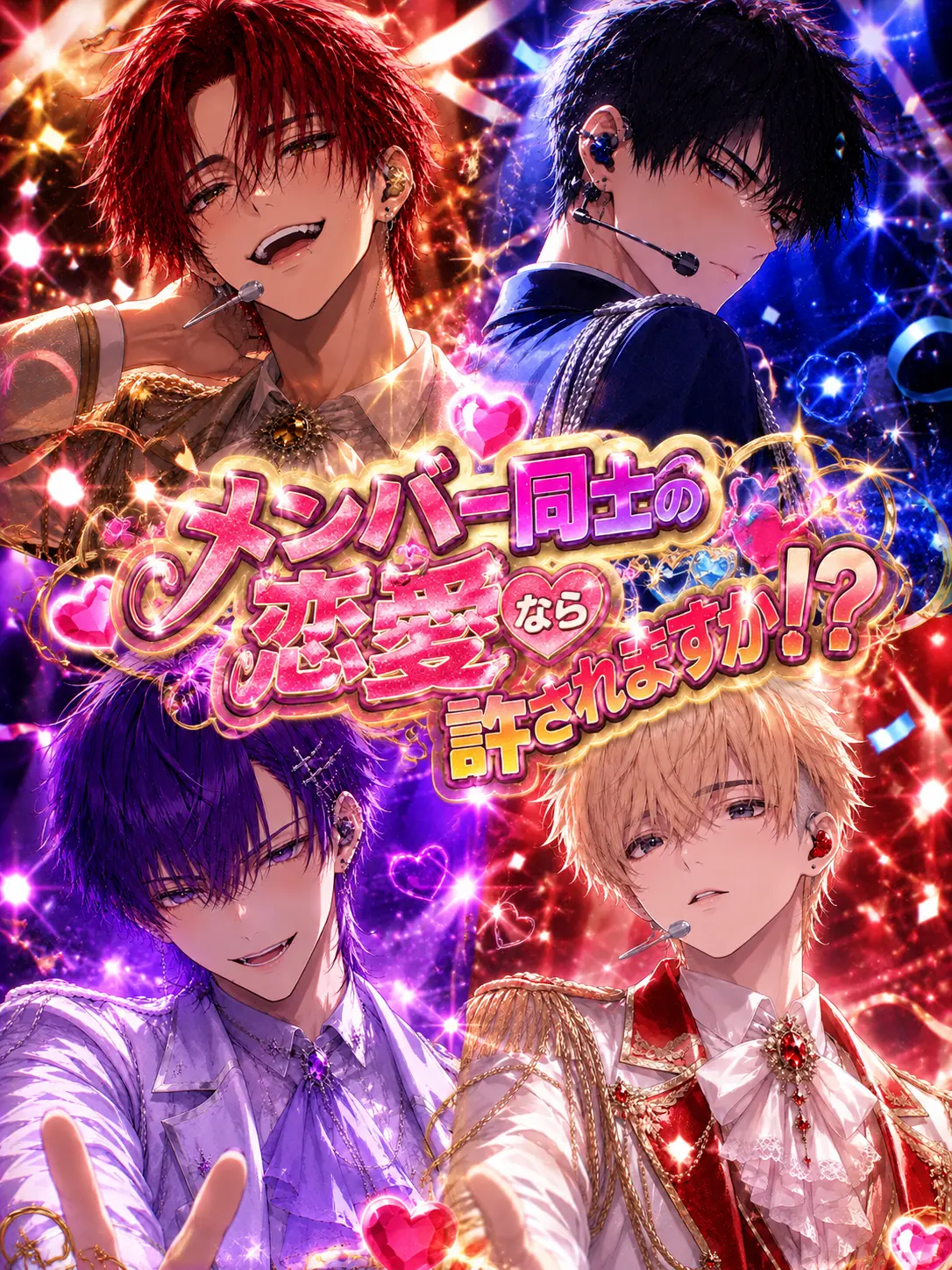 Tpvjhz의 メンバー同士の恋愛なら許されますか！？