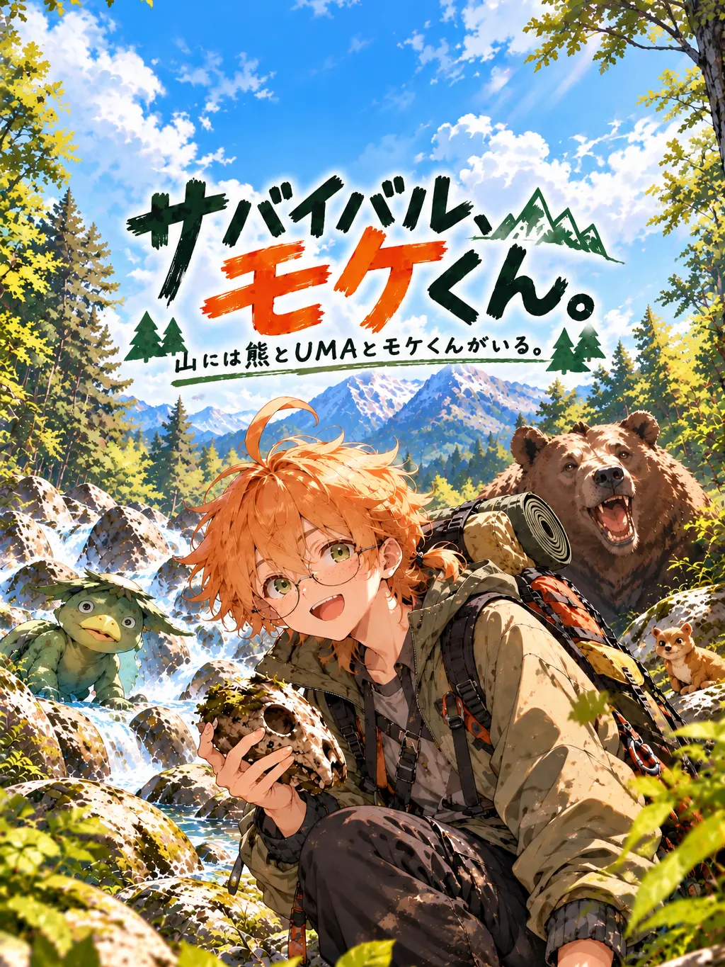 NankaChiisakuteYabaiYatsu의 サバイバル、モケくん