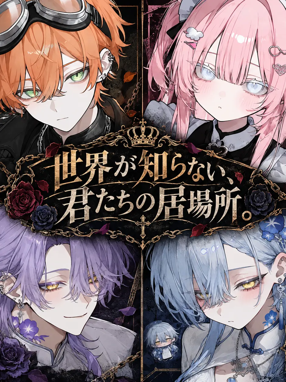 f7cb61의 世界が知らない、君たちの居場所。