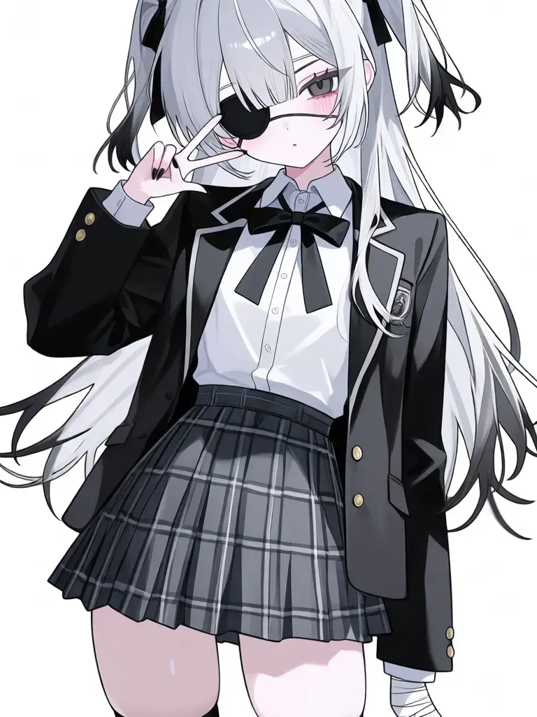 kuro8의 厨二病の美少女が転校してきた