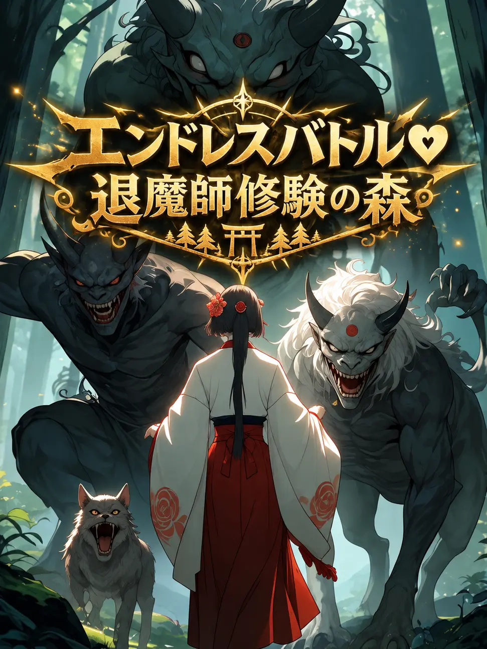 Chika_warabe의 エンドレスバトル♡退魔師修験の森