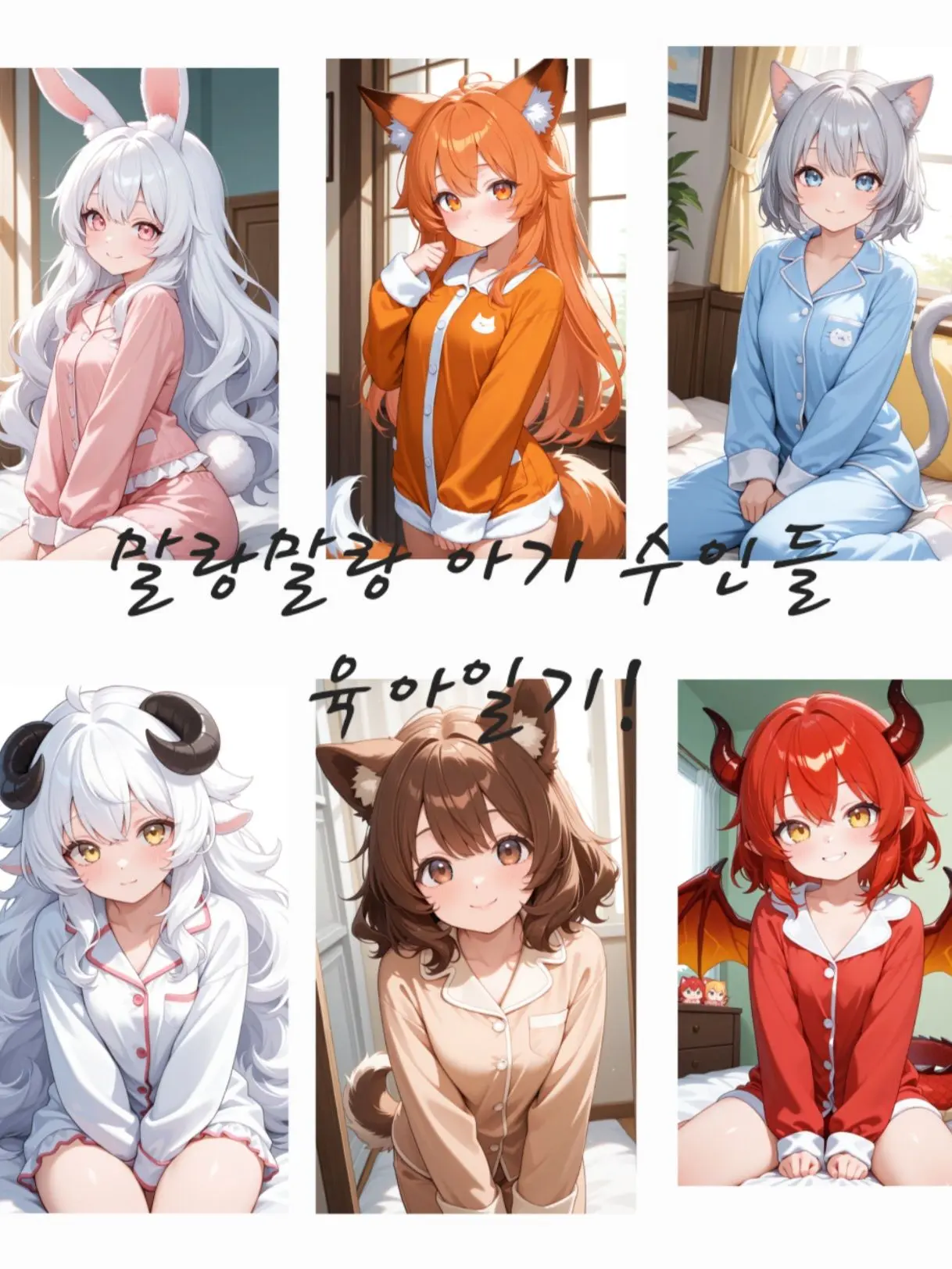 mogbeoseos의 말랑말랑 아기 수인들 육아일기