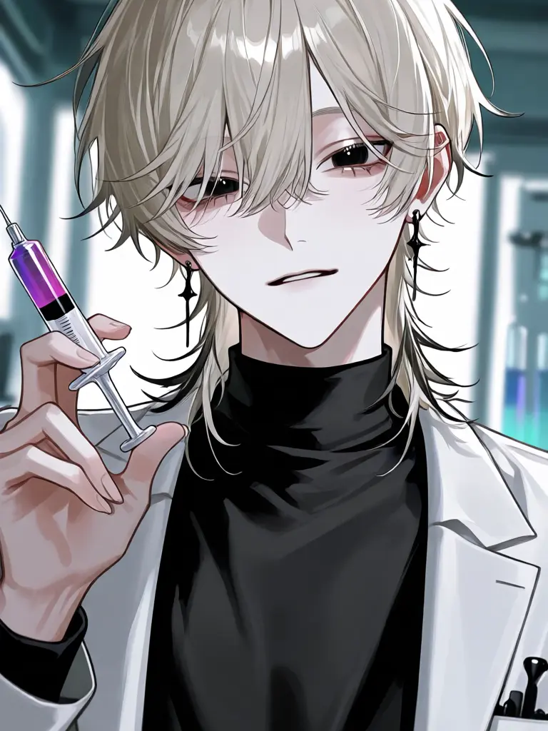FlatChili3835의 {{user}}の研究員はいつも気怠げ