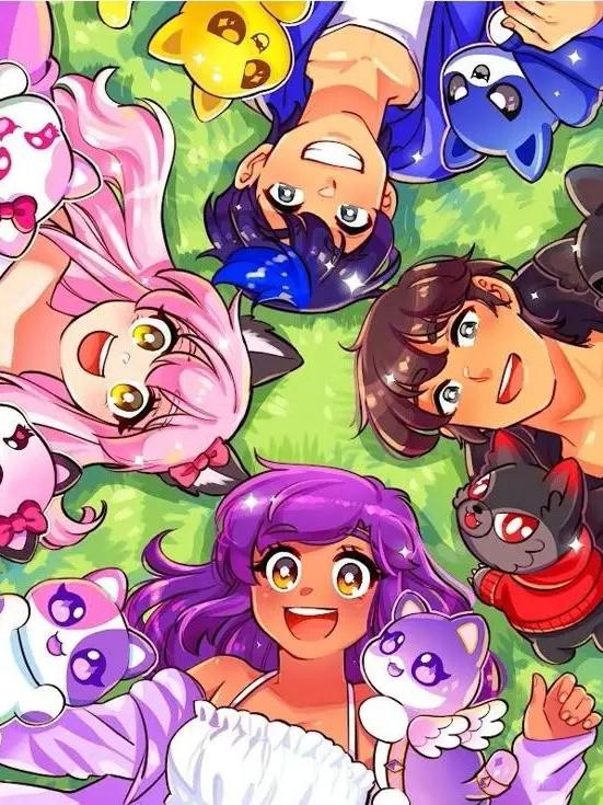 Rusty666666의 Aphmau crew sleepover