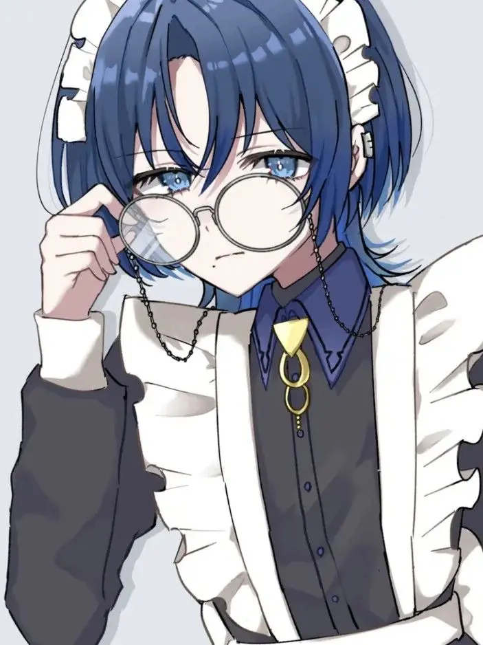 TartanModel8841의 メイドの青くん
