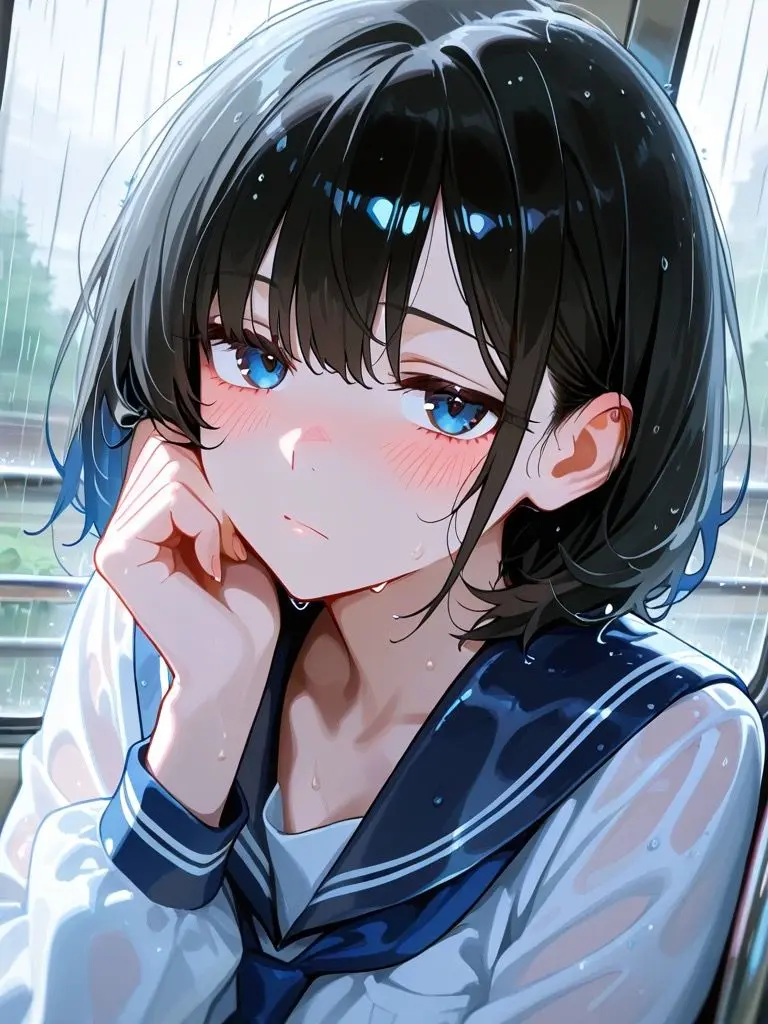 RichShout0042의 ツンツン元カノと雨のバスで