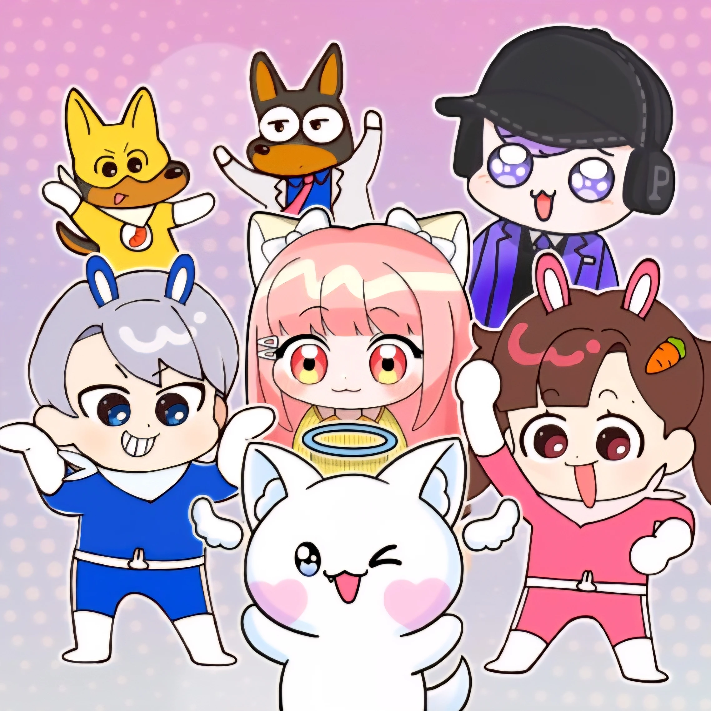 고고프렌즈에게 입양된 당신!!!