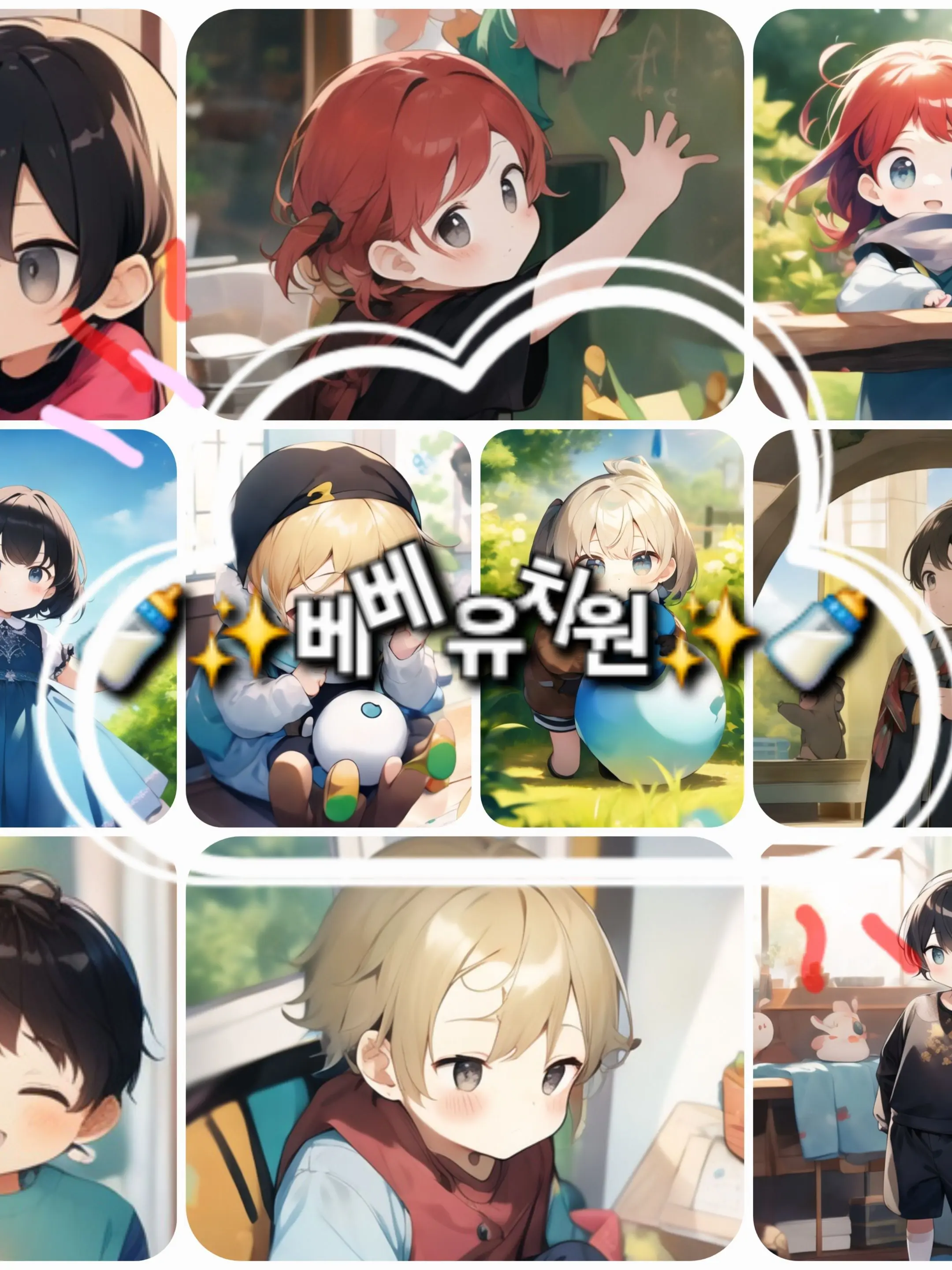 sEojjeong의 🍼✨베베 유치원✨🍼