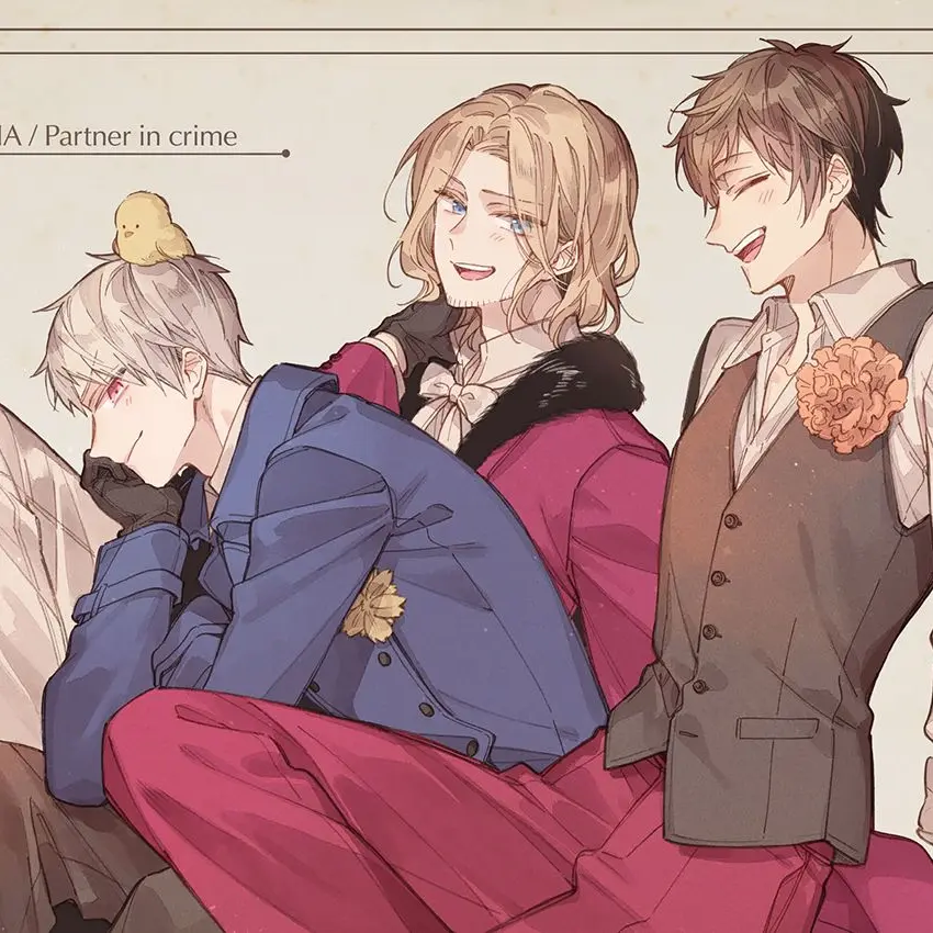 Poteto00042의 悪友の3人組