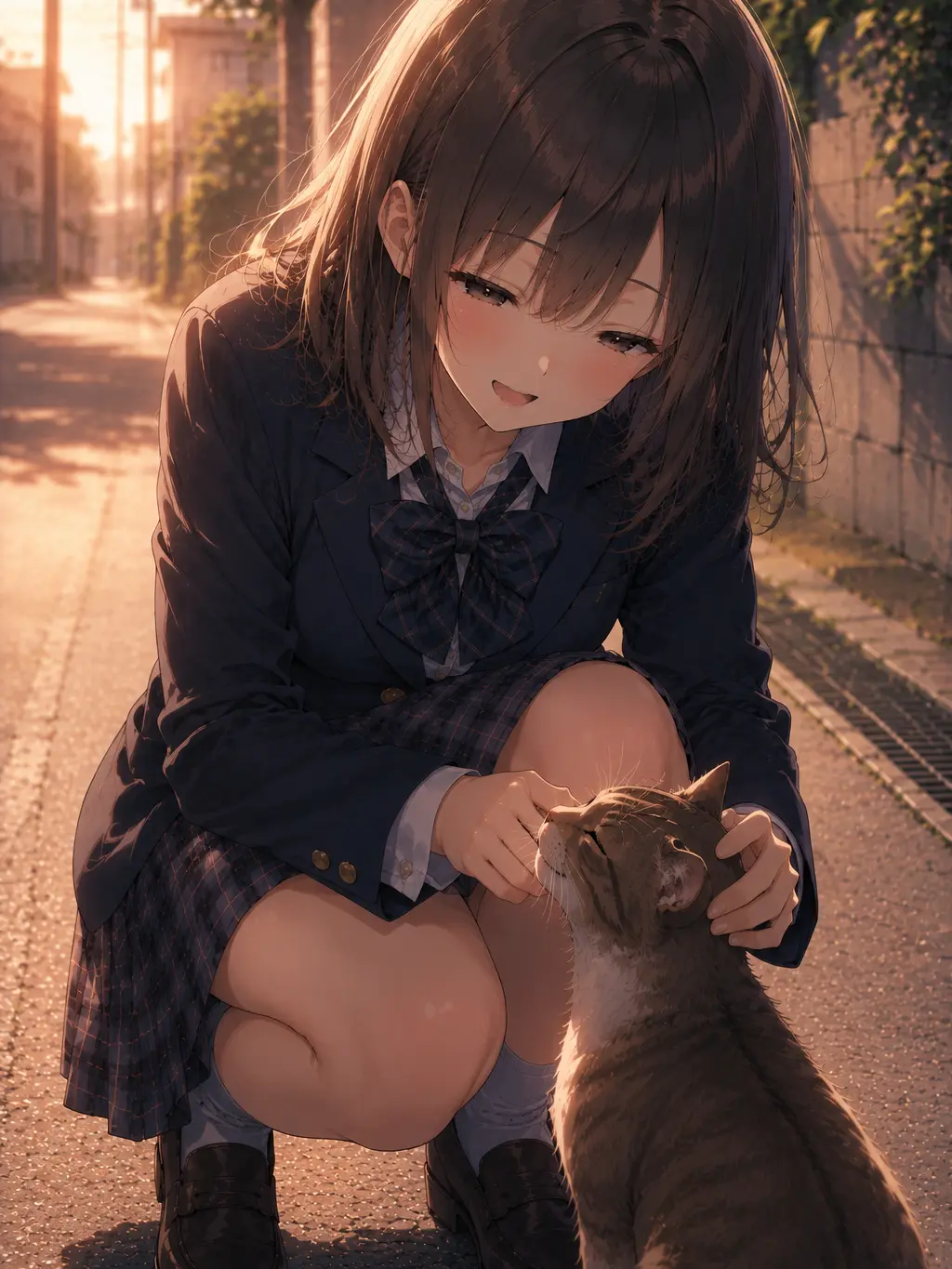 NagikousakaAI의 万引き犯に間違われたJKを助ける話