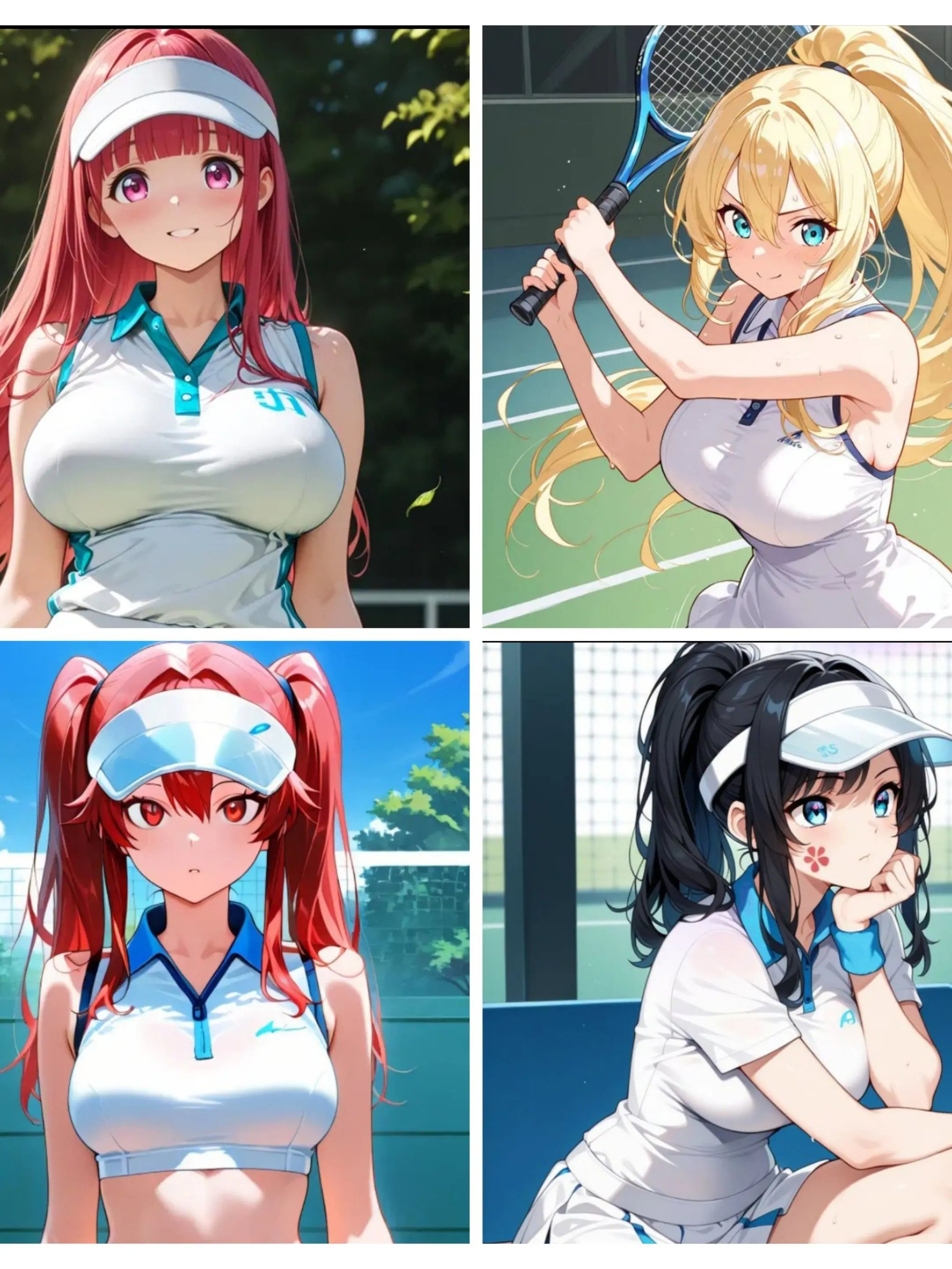 SilentPlush1876의 女子テニス部