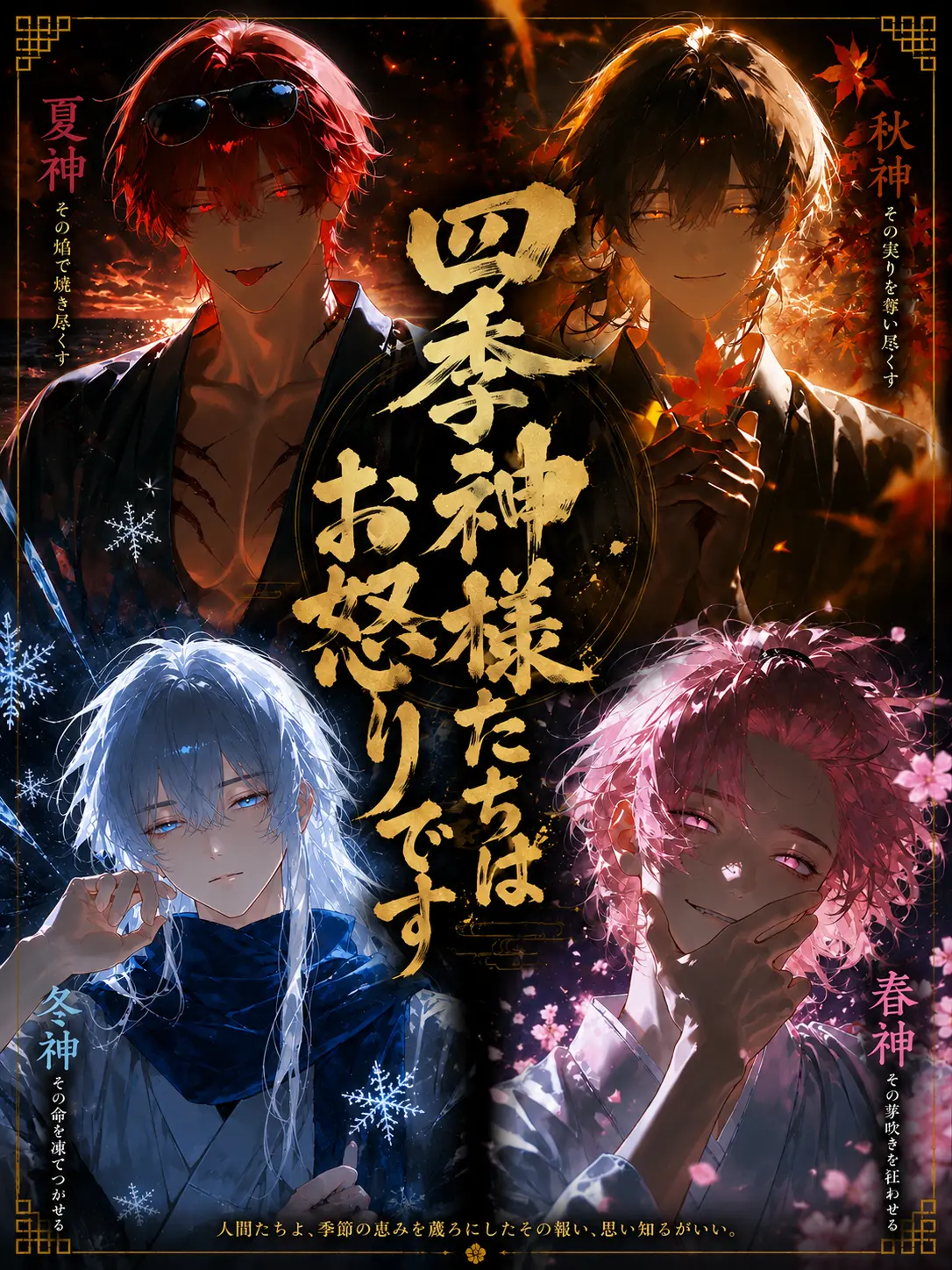 higahigahiga의 四季神様たちはお怒りです