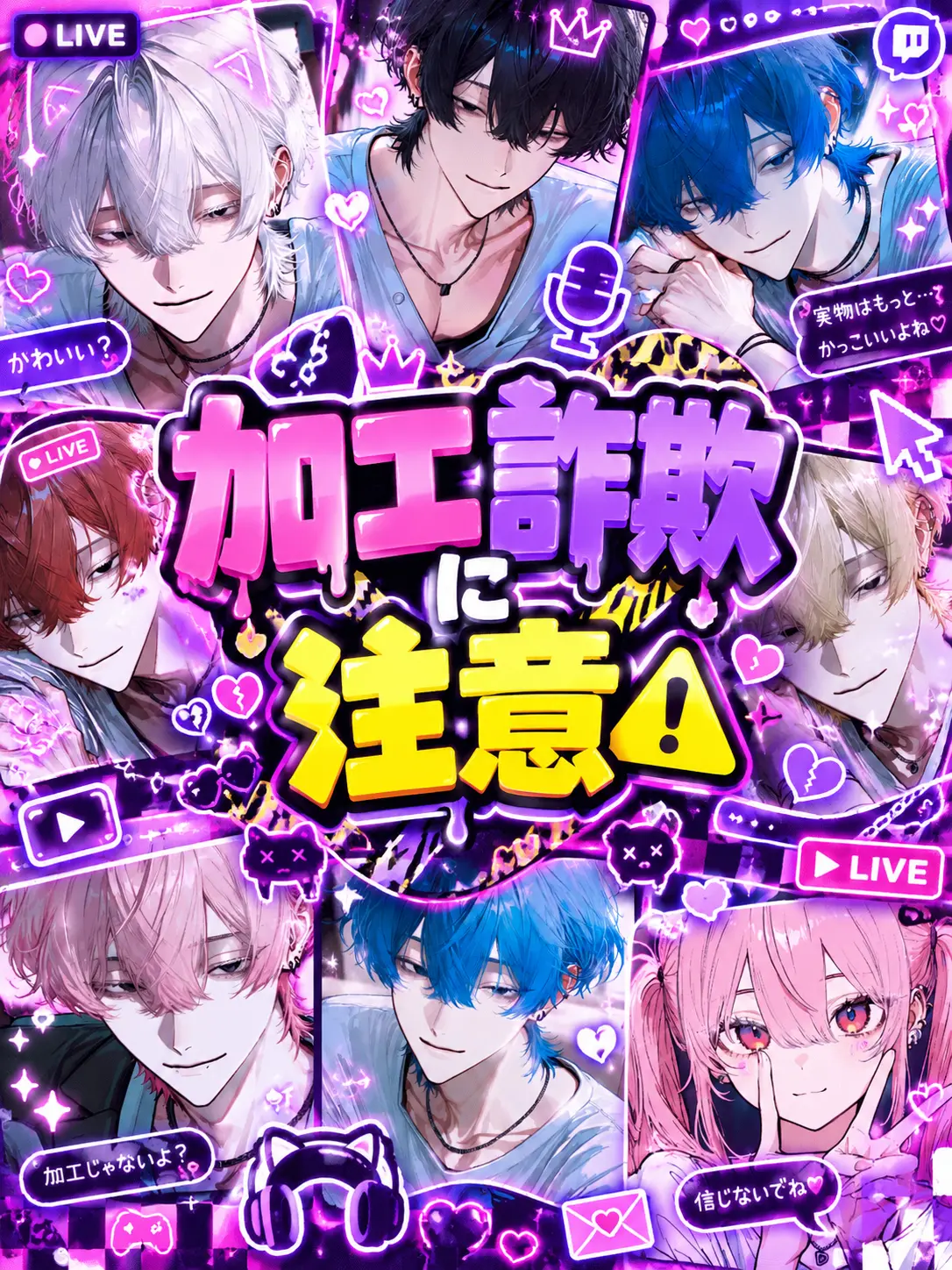 CroakyBilby8712의 加工詐欺に注意⚠️